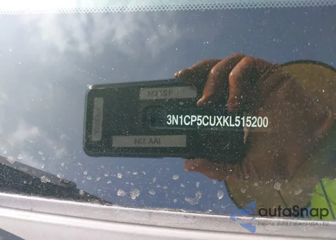 2019 Nissan Kicks S из США, поврежденный, VIN 3N1CP5CUXKL515200